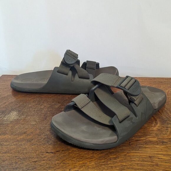 Chaco Chillos Slide Sandal Green Arch Support Waterproof EU 42 Men’s 9 Unisex - Picture 8 of 8